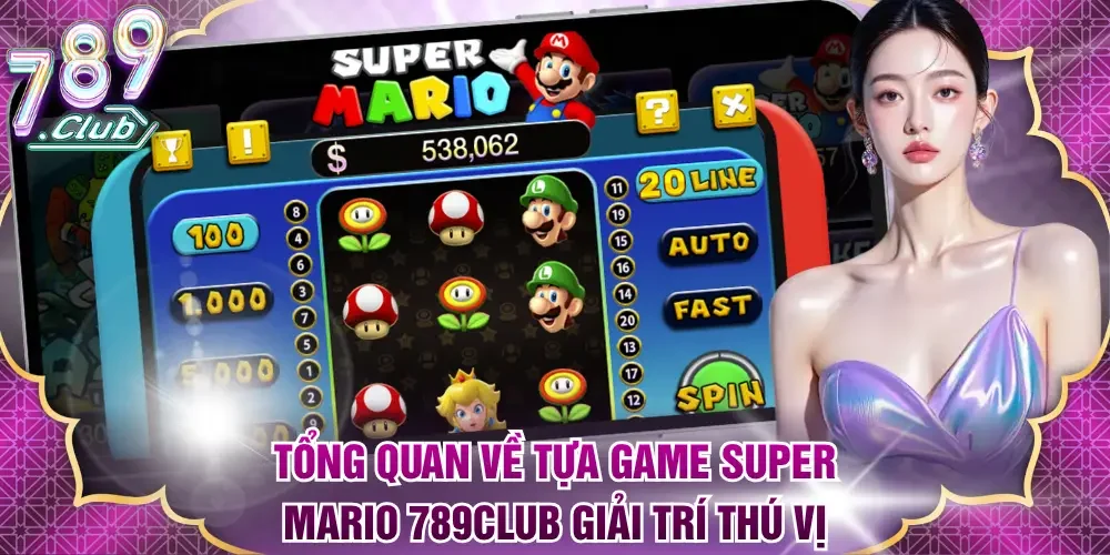 Tổng quan về tựa game Super Mario 789Club giải trí thú vị